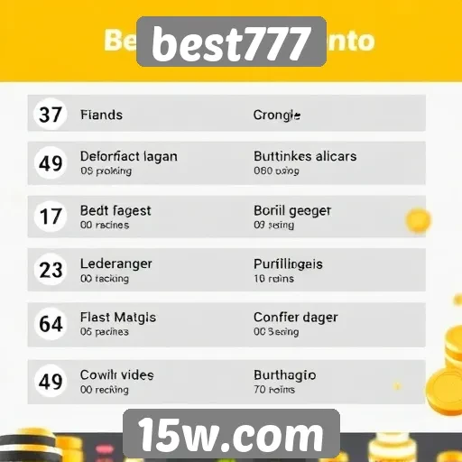 Comparativo de métodos de pagamento no site best777