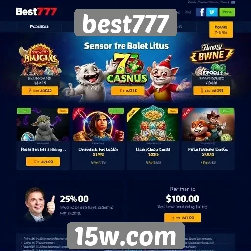 Promoções e bônus disponíveis no best777